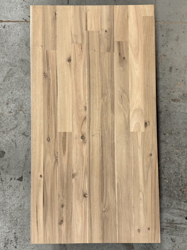 120 x 25.5 x 1.5 Unfinished Acacia Wood Countertop - Wide Plank (Edge-Glued)