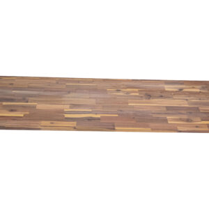 72 x 25.5 x 1.5 Acacia Rustic Organic White